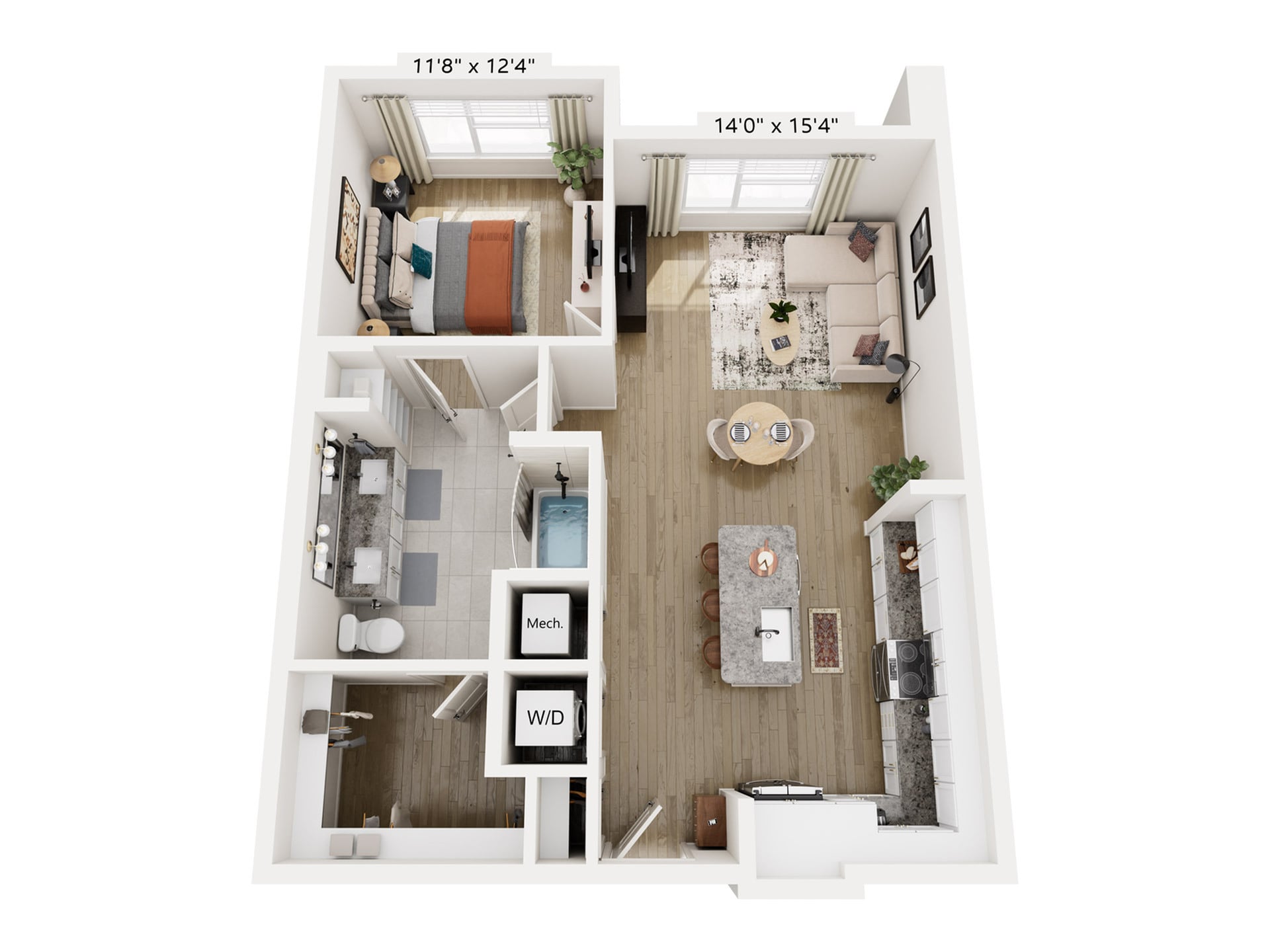 A6 floor plan