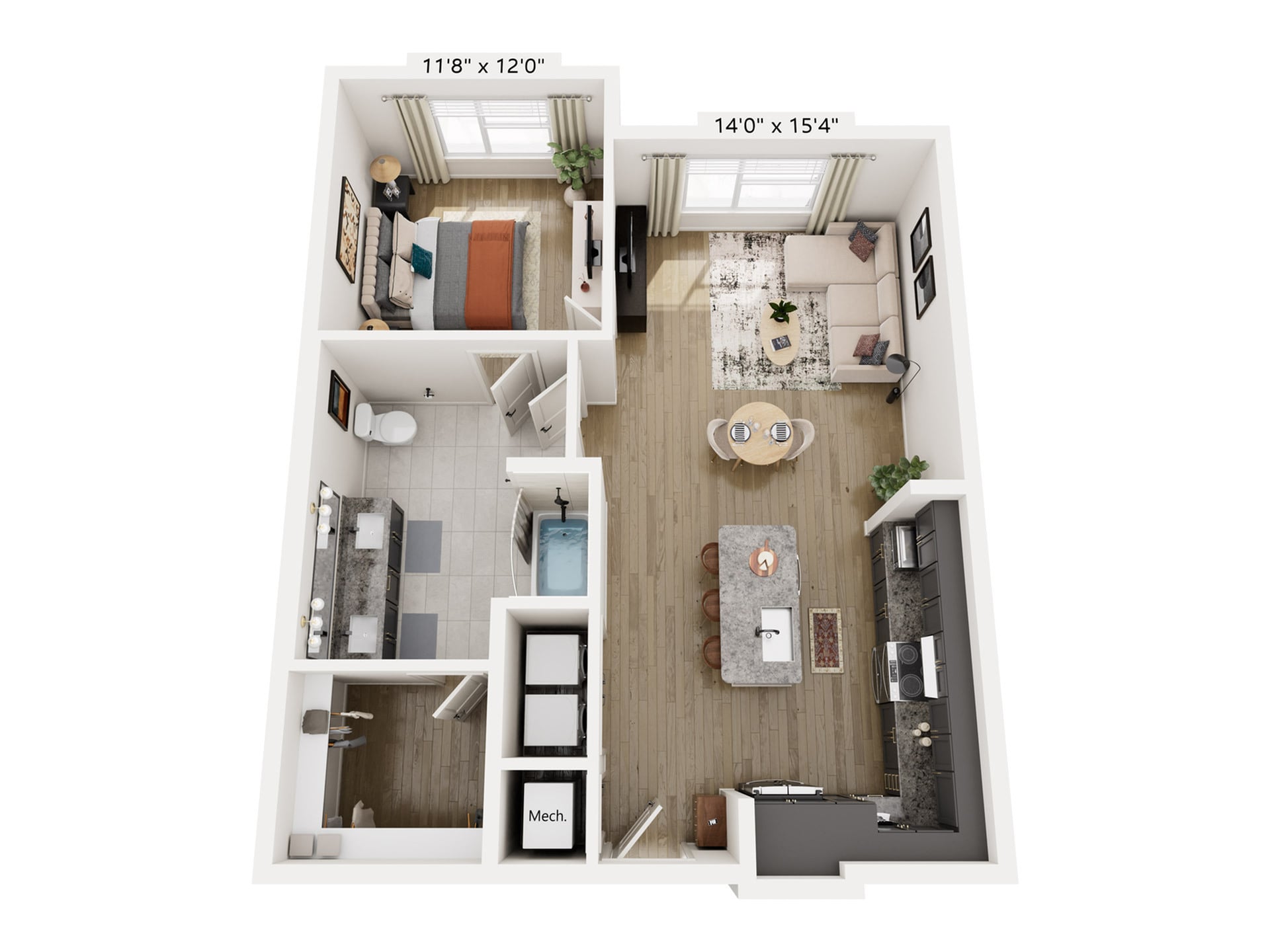 A6H floor plan