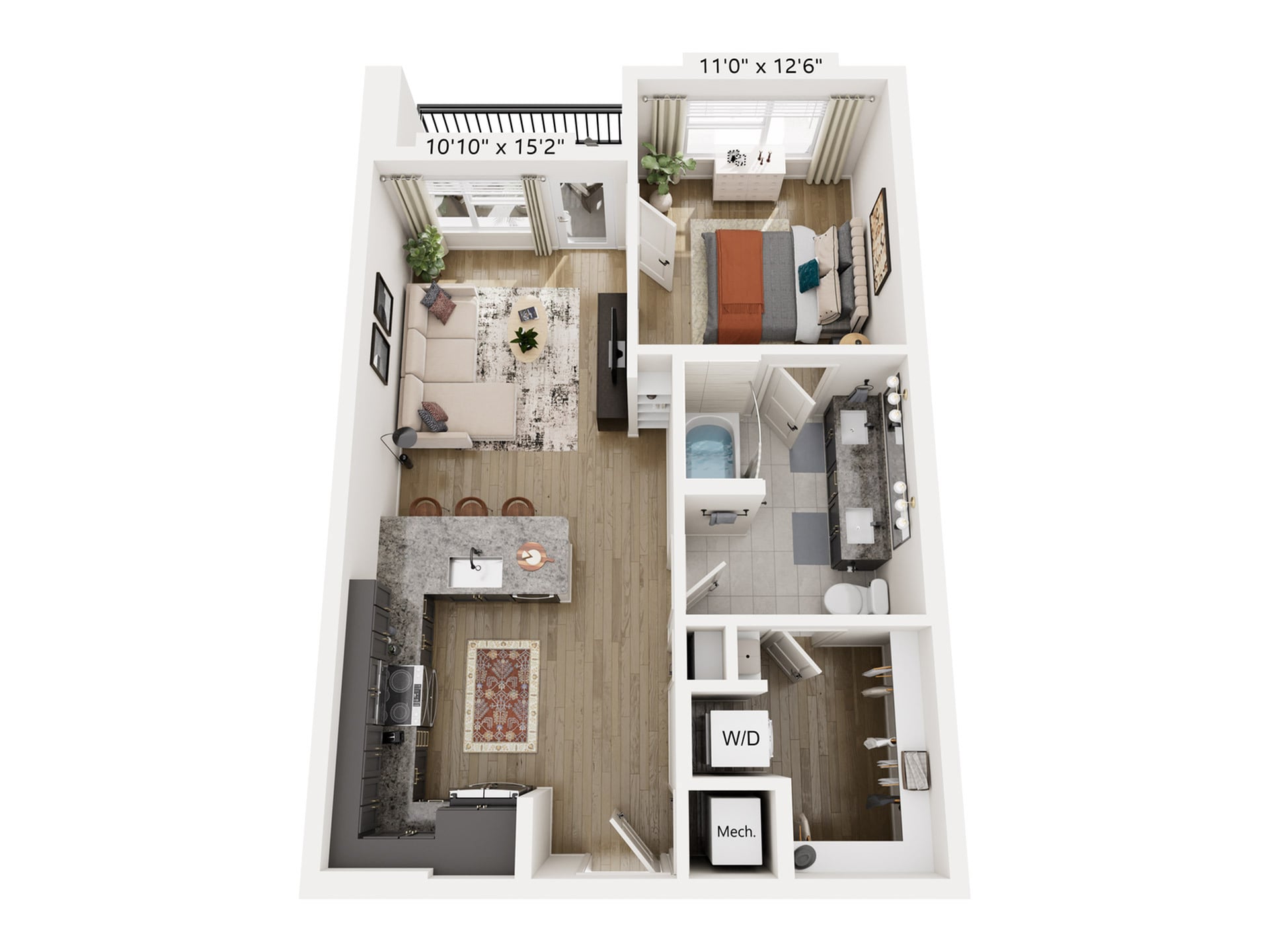 A1 floor plan