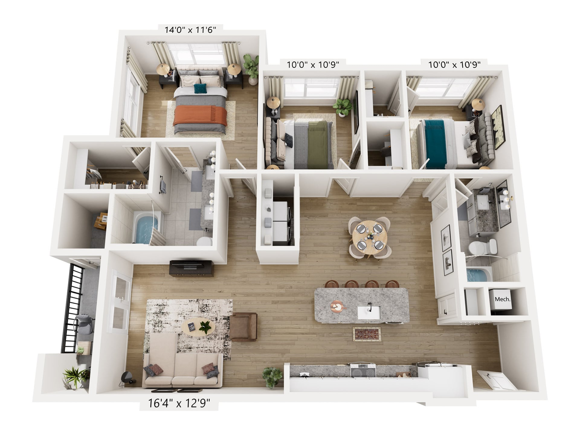 C1 floor plan