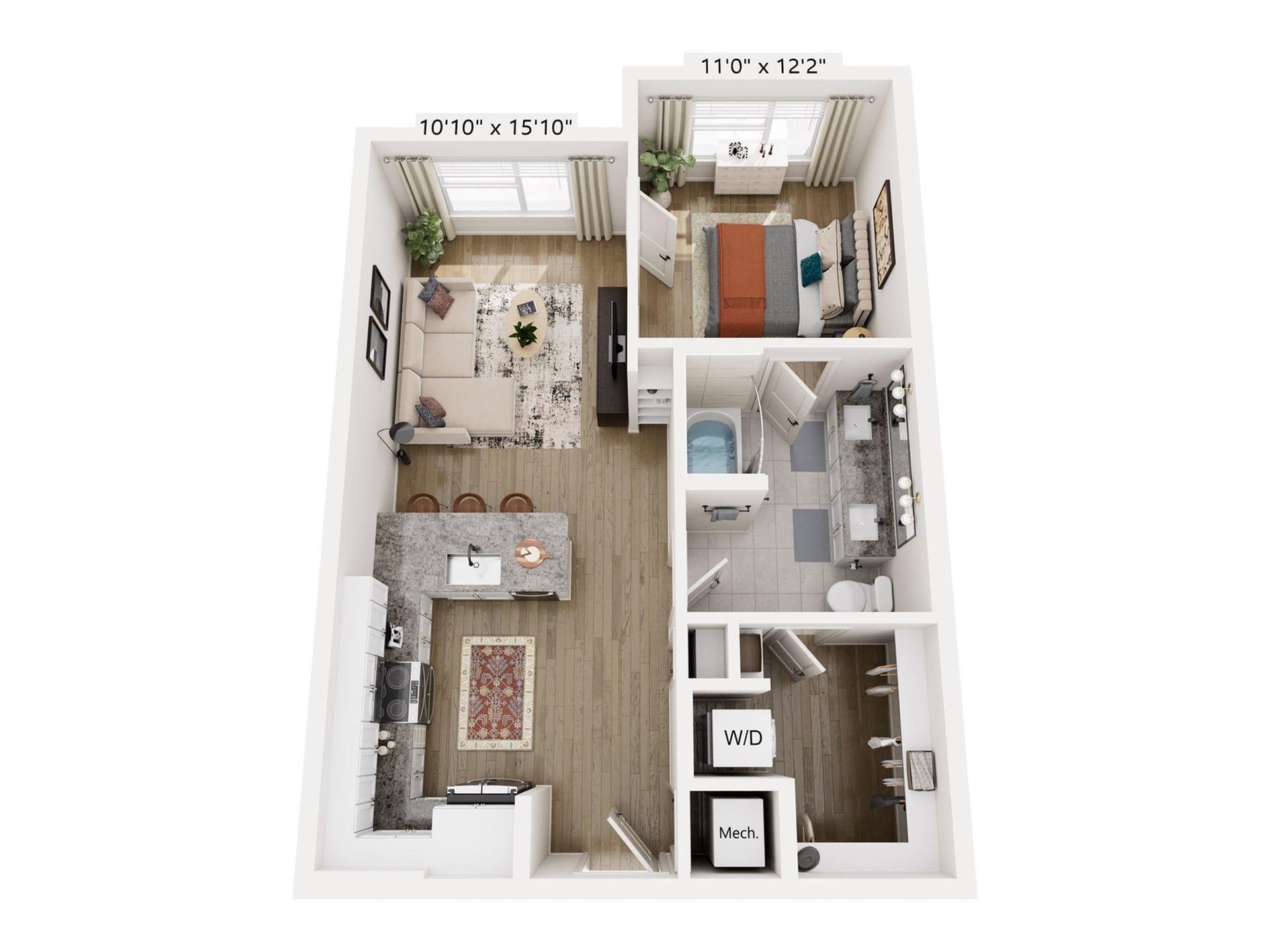 A2 floor plan