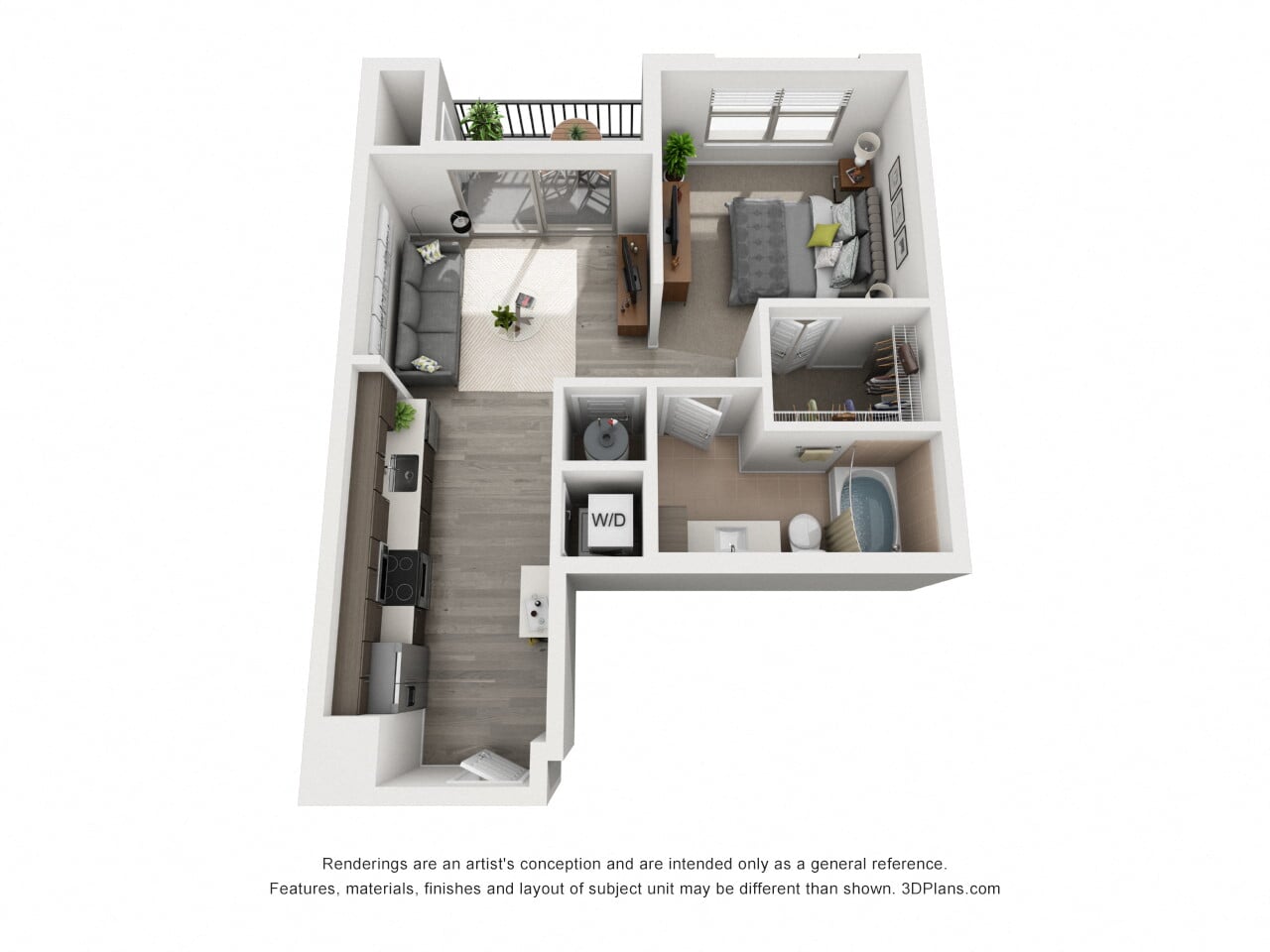 Studio floor plan