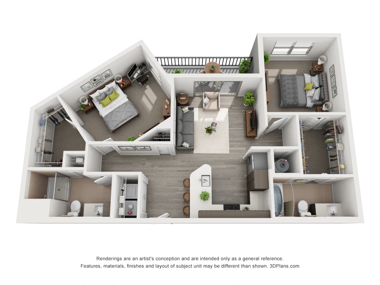 2D floor plan