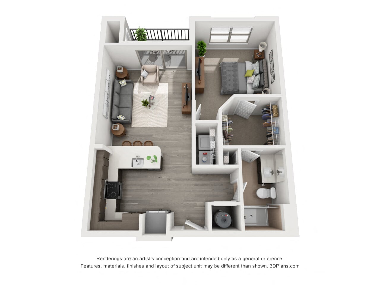 1A floor plan