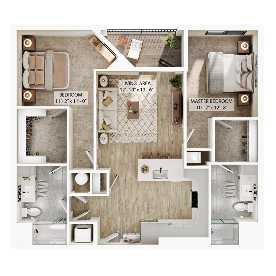 B2 floor plan
