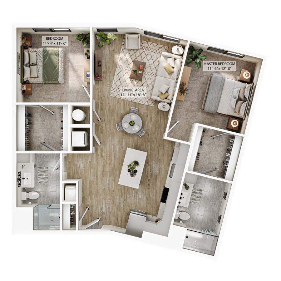 B4 floor plan