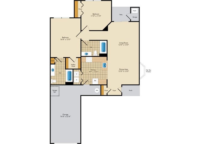 Cedar I floor plan