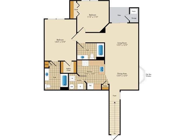 Cedar II floor plan