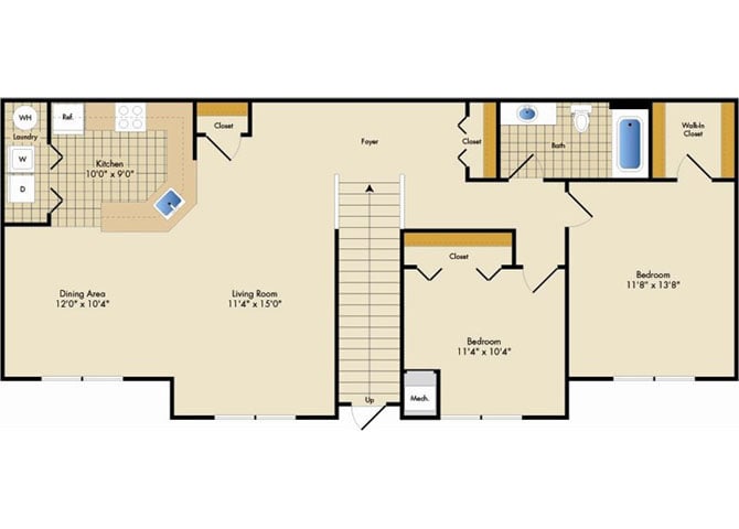 East Hanover floor plan