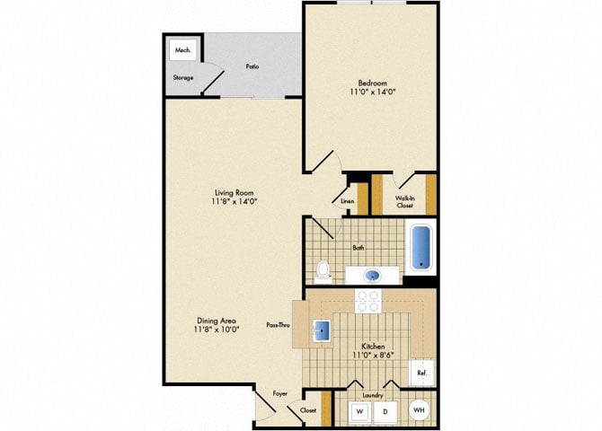 Hanover floor plan