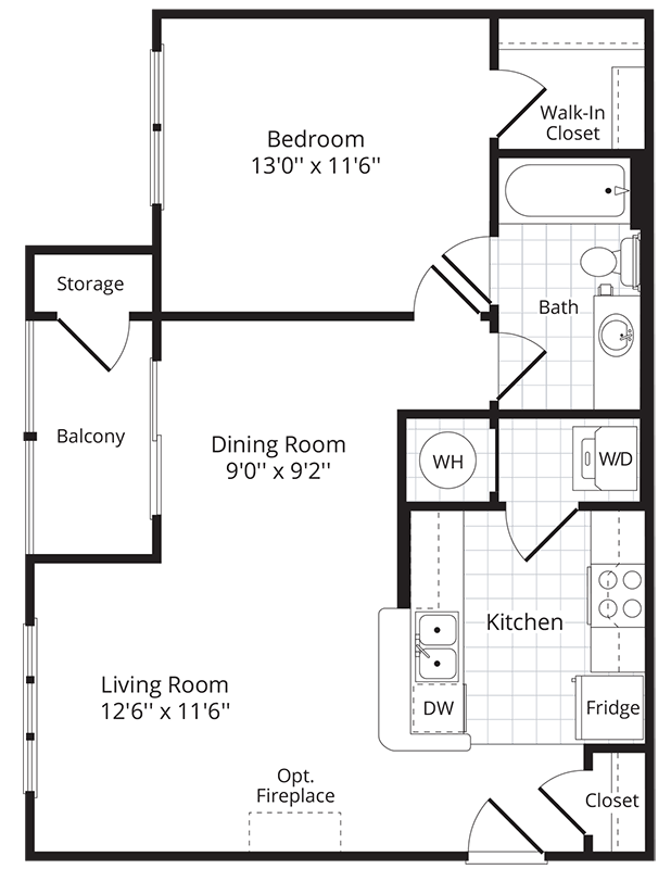 The Elk floor plan