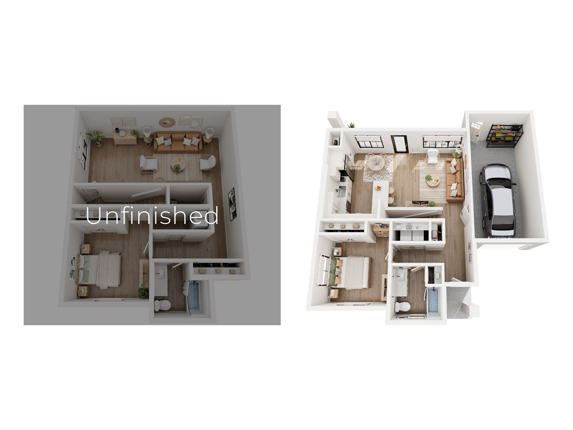 Vita (Unfinished Basement) floor plan