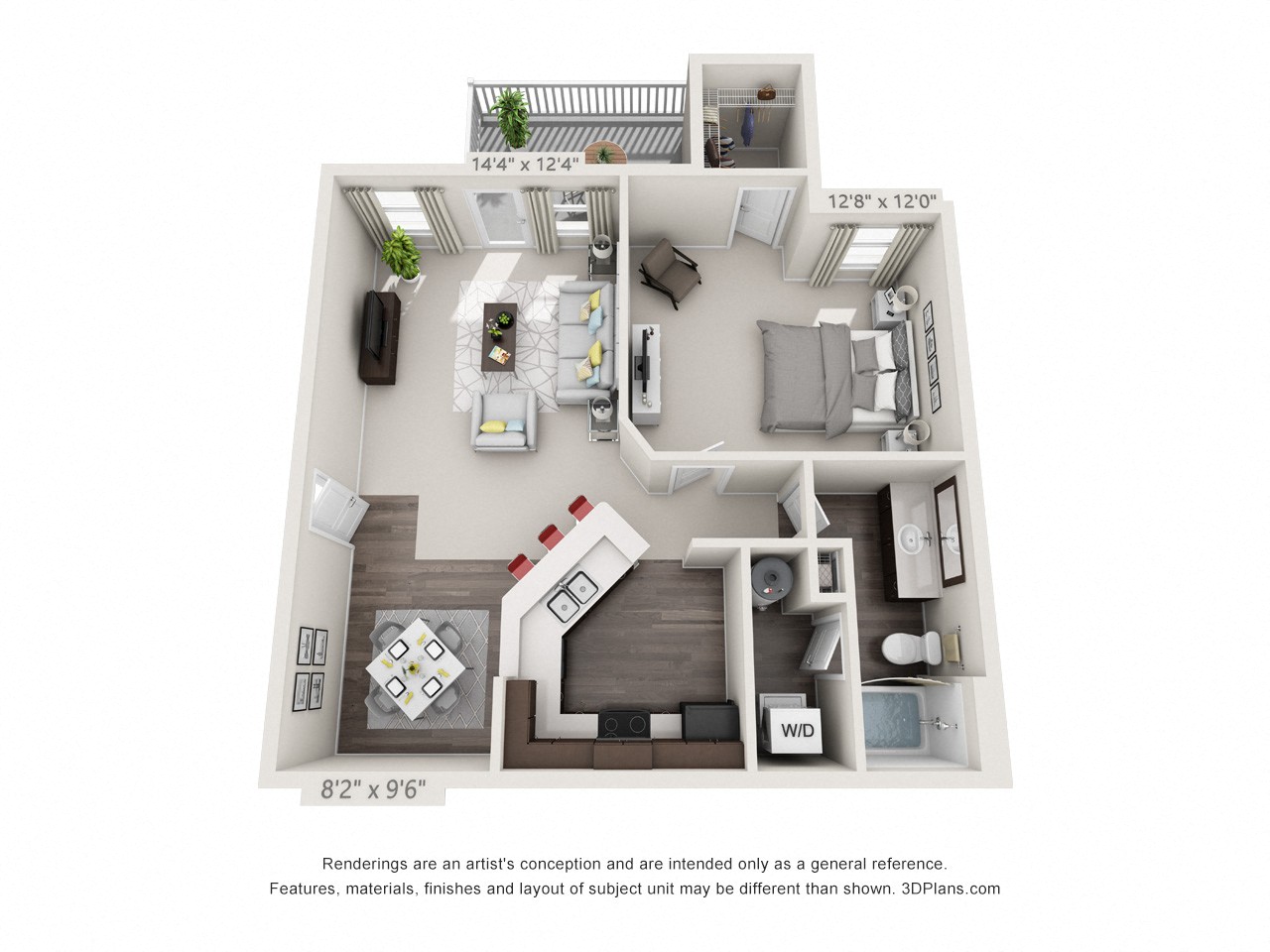 A1 floor plan