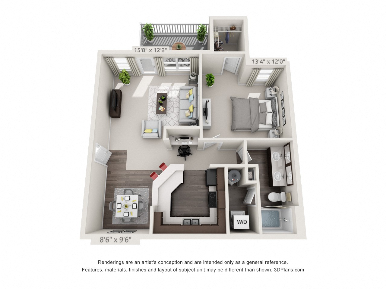 A2 floor plan