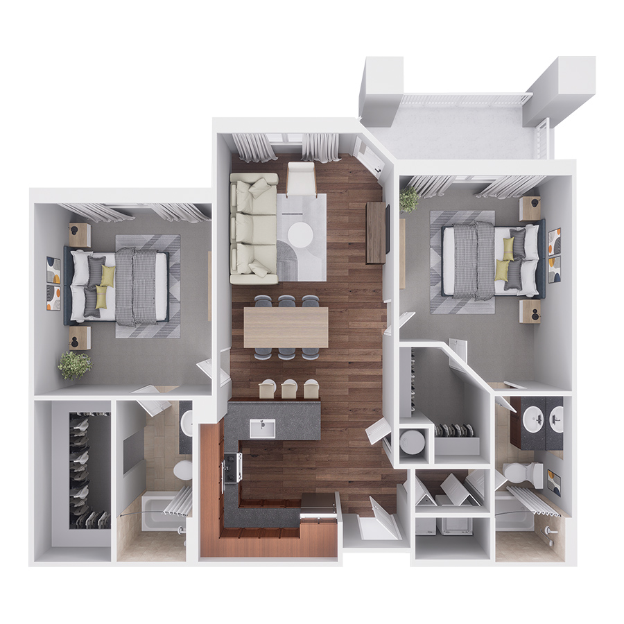 C3A floor plan