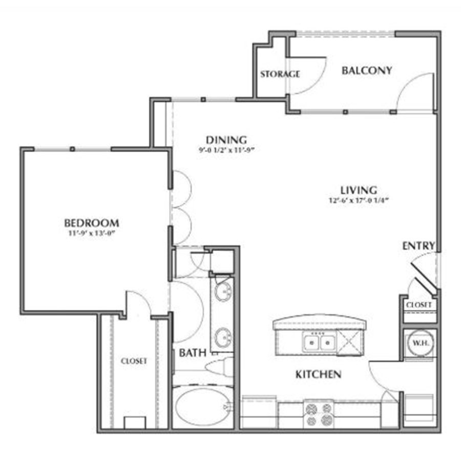 A1 floor plan