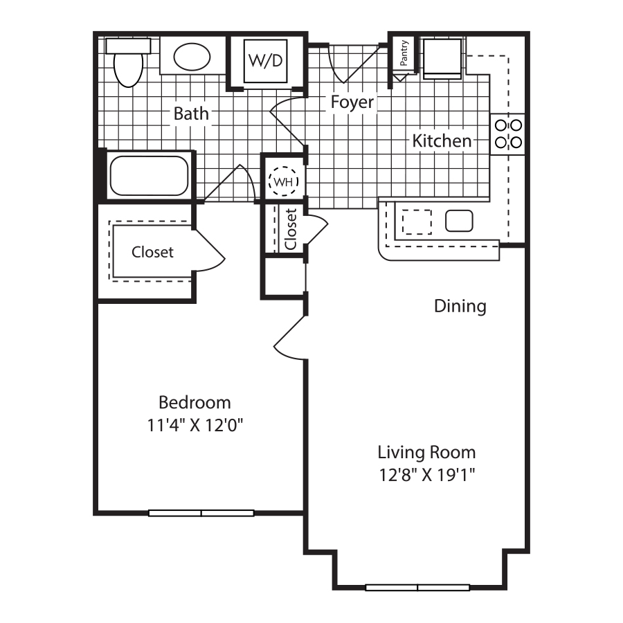 A2 floor plan