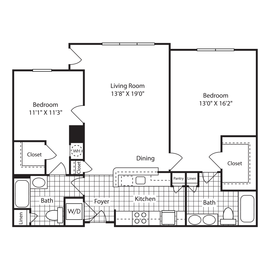 B6 floor plan