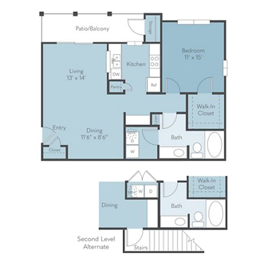 A2 floor plan