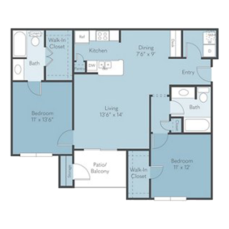 B2 floor plan