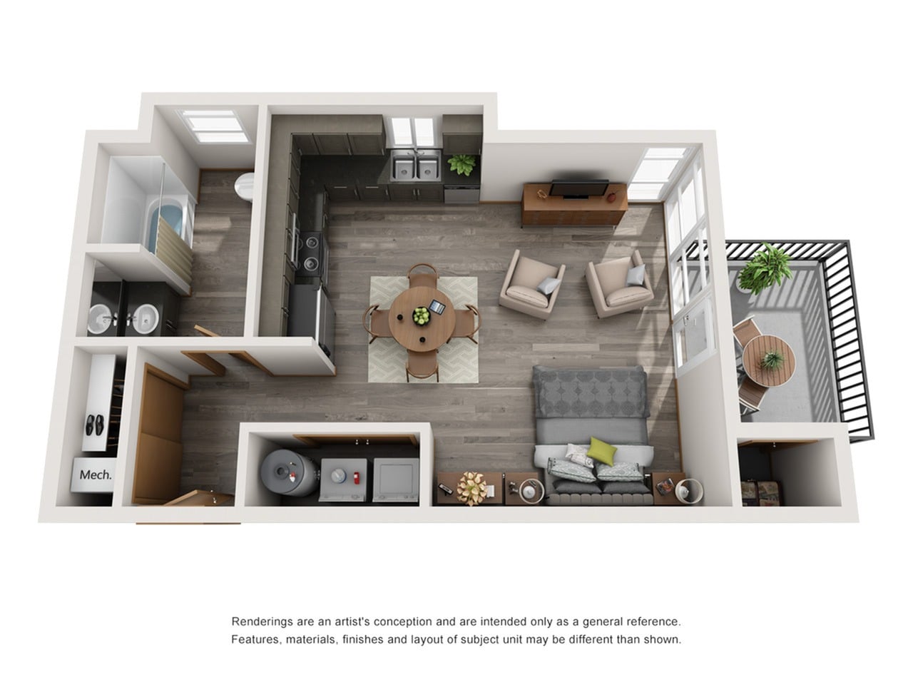 Signature Five74 floor plan
