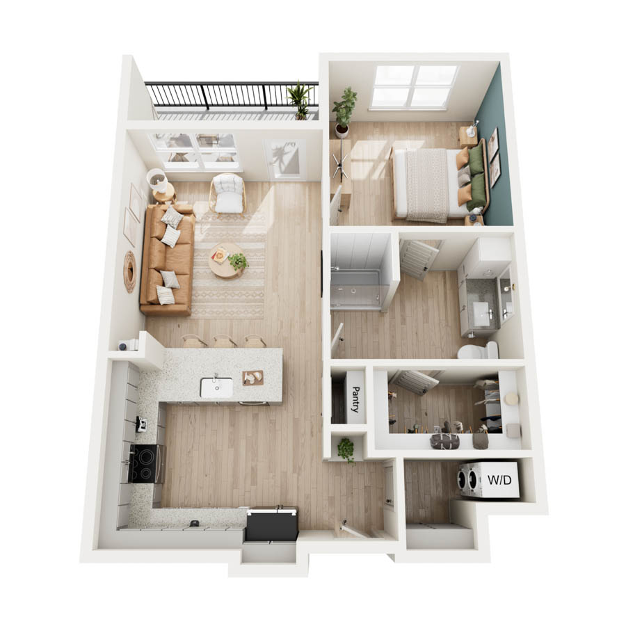 1A floor plan