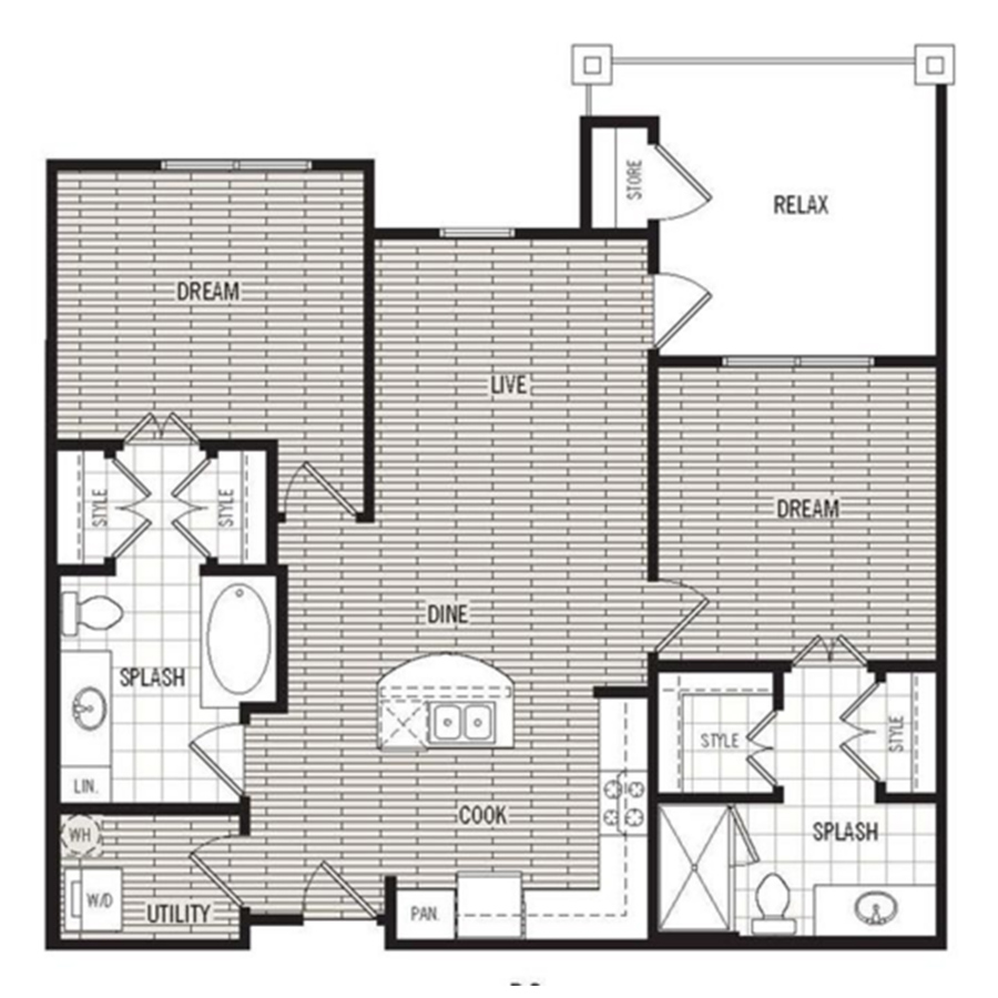 B2 floor plan