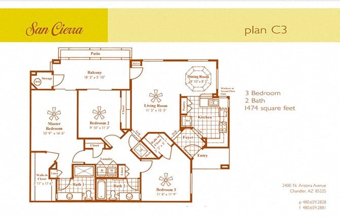 C-3 floor plan