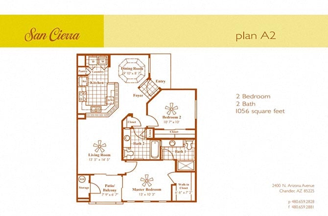 A-2 floor plan