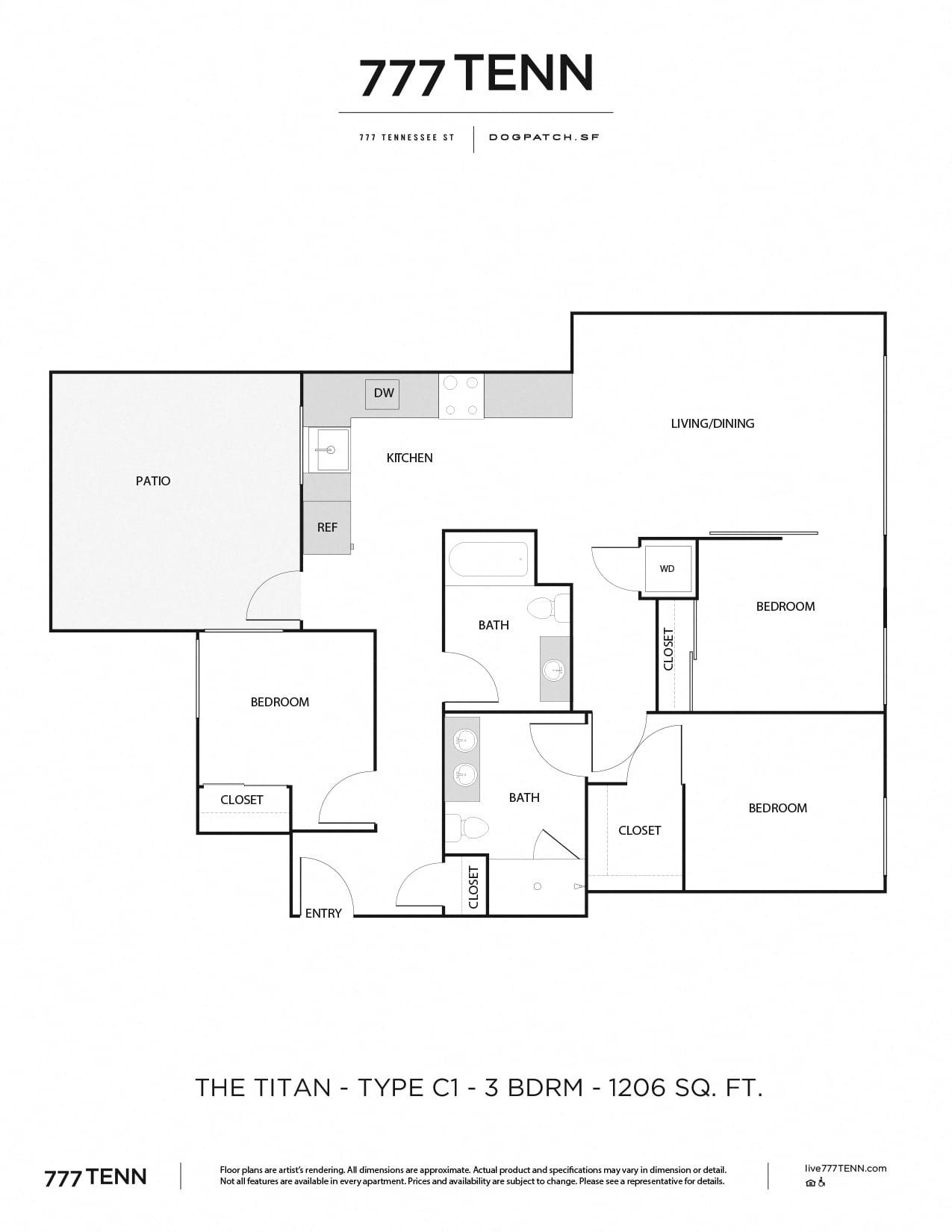 The Titan floor plan