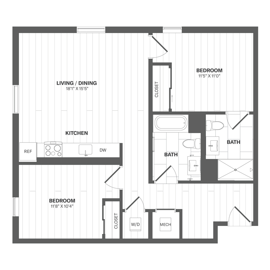 D2 floor plan