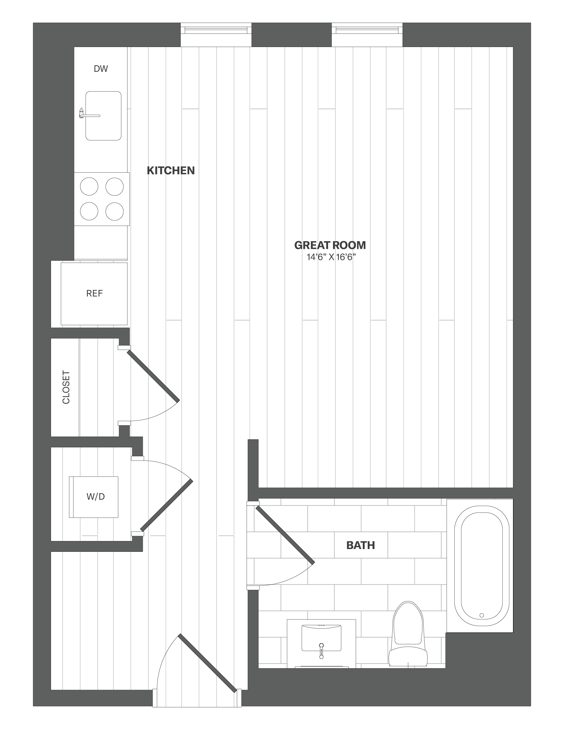 A2.1 floor plan