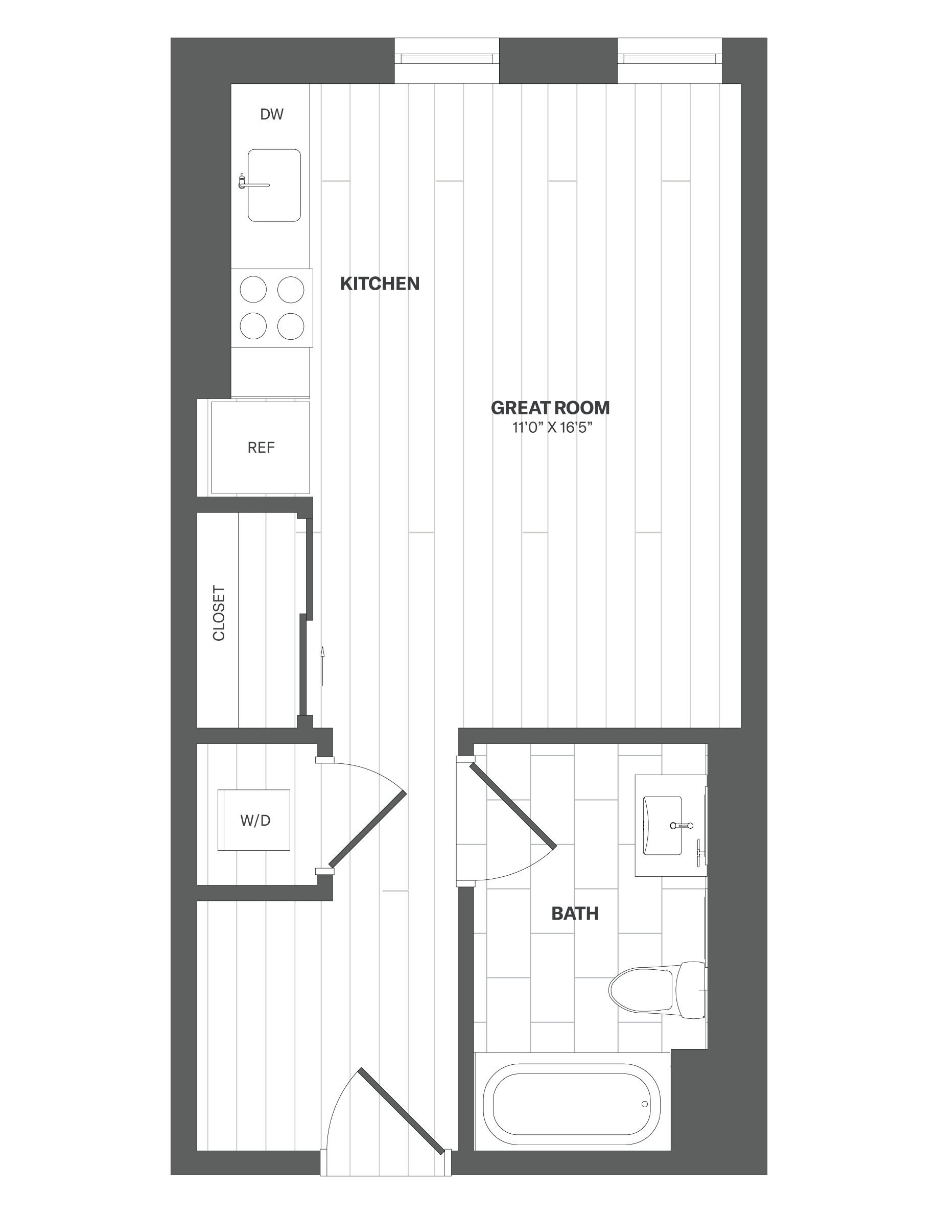A1 floor plan