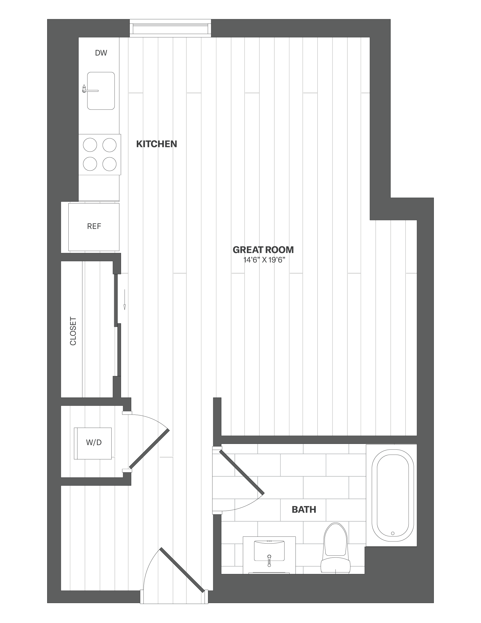 A2 floor plan
