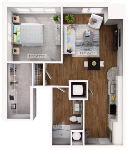 Arch floor plan
