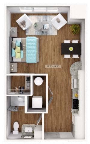 Sphere floor plan