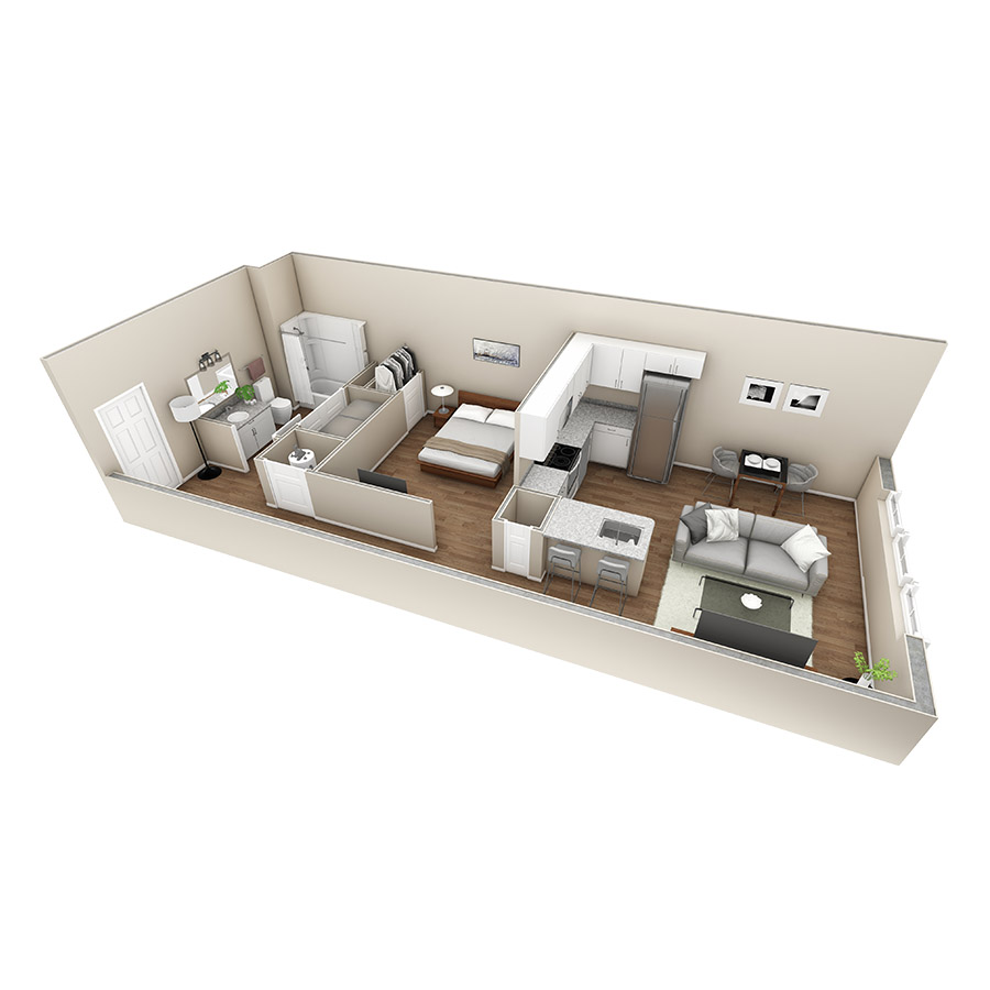 Studio Premier Summit floor plan