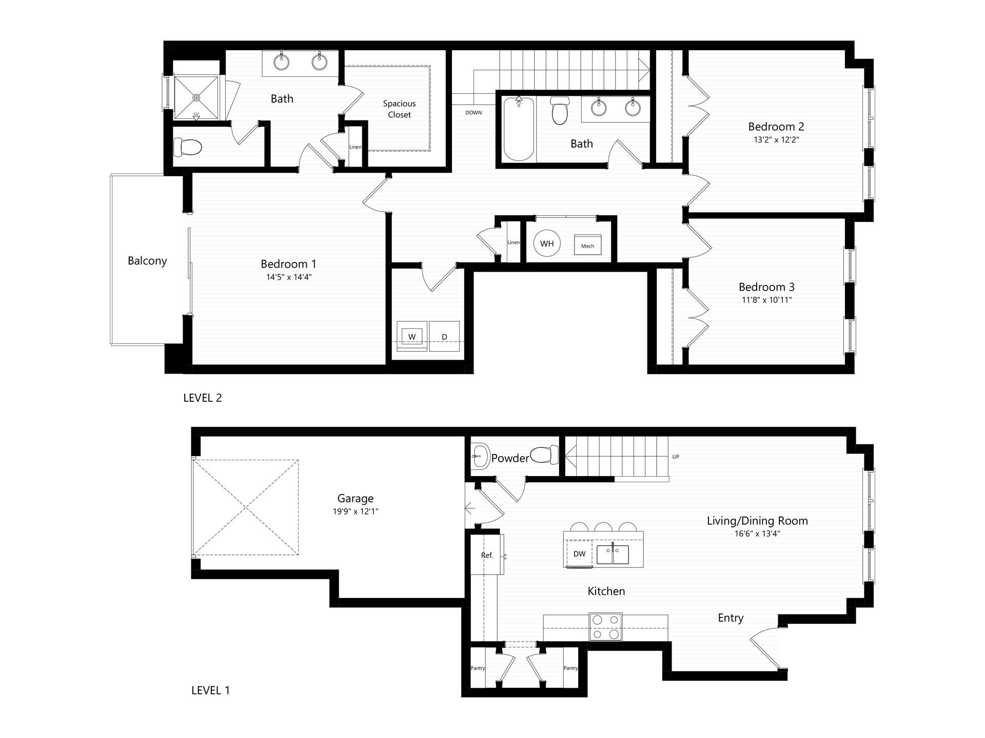Cunningham floor plan