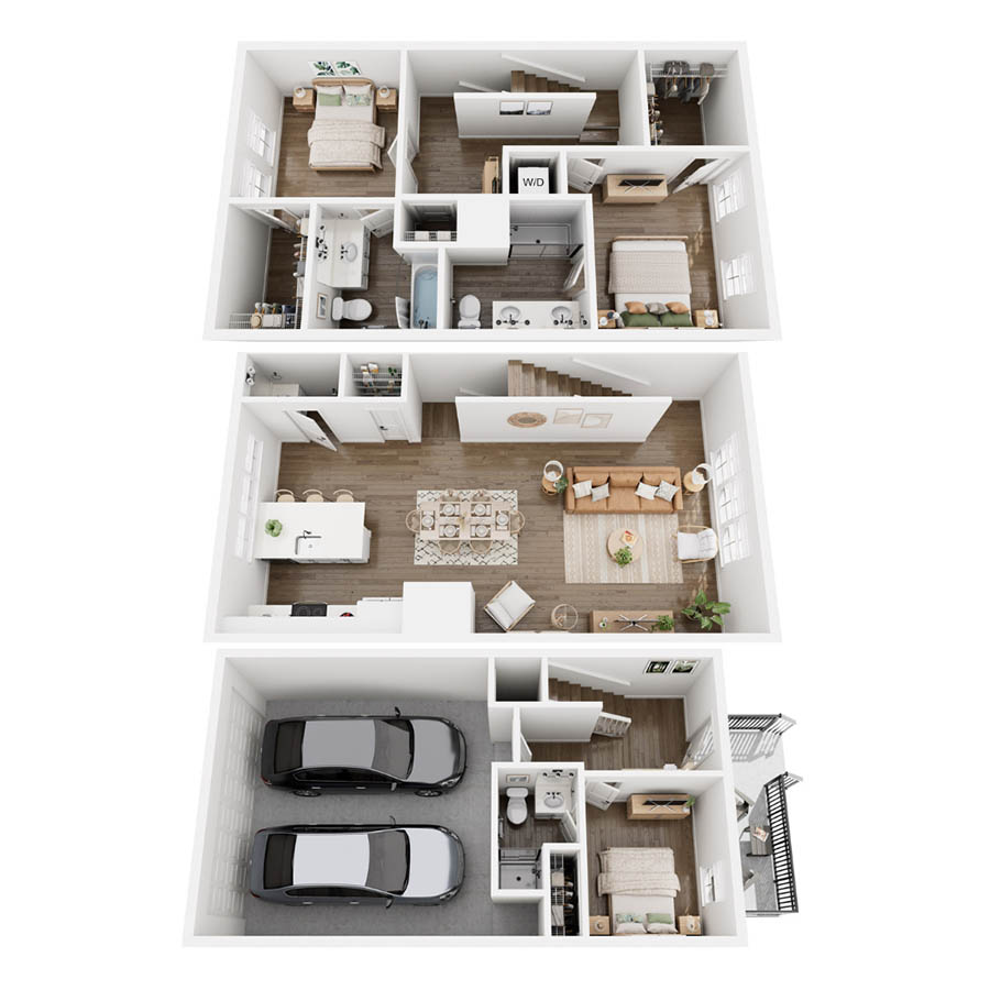 Tartan floor plan