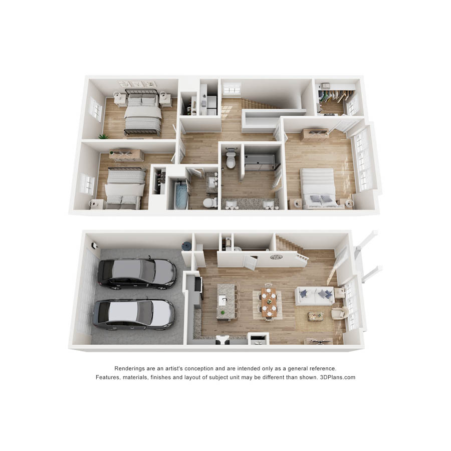 The Caulfield - Farmhouse floor plan