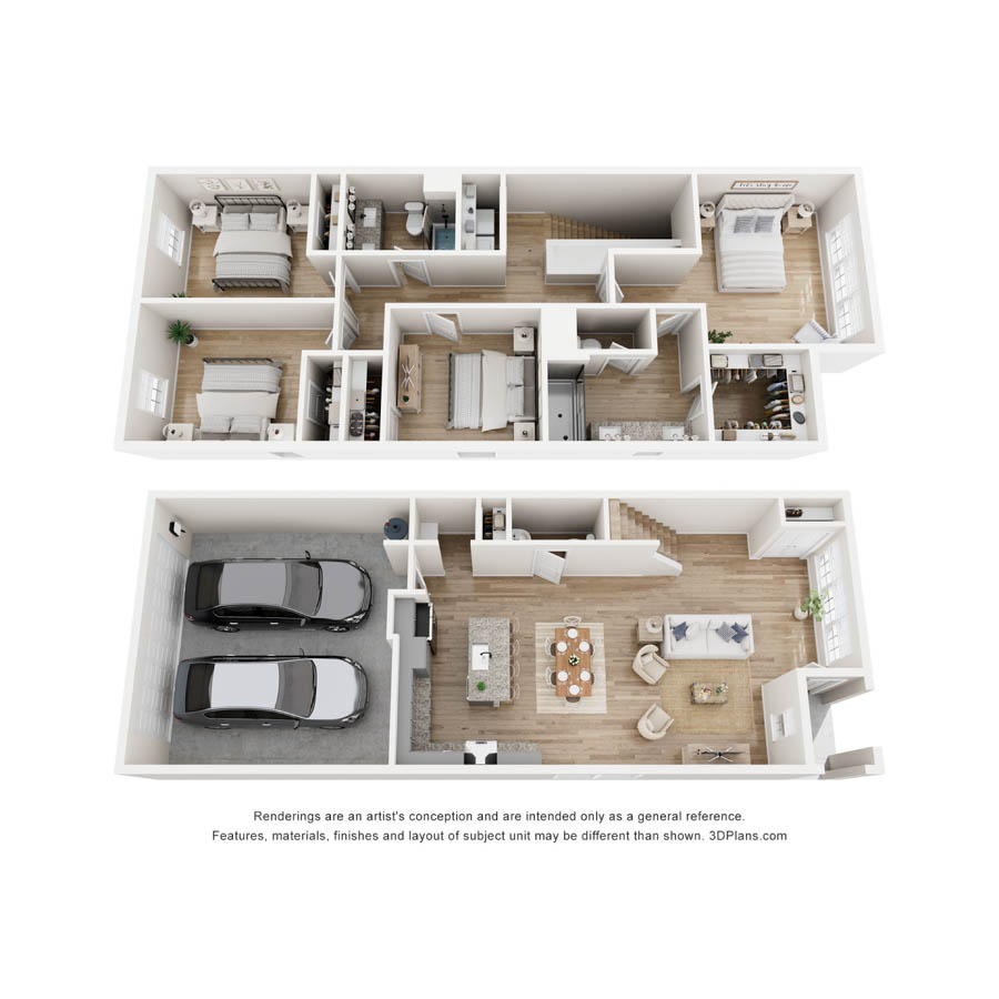 The Heathcliff - New American floor plan