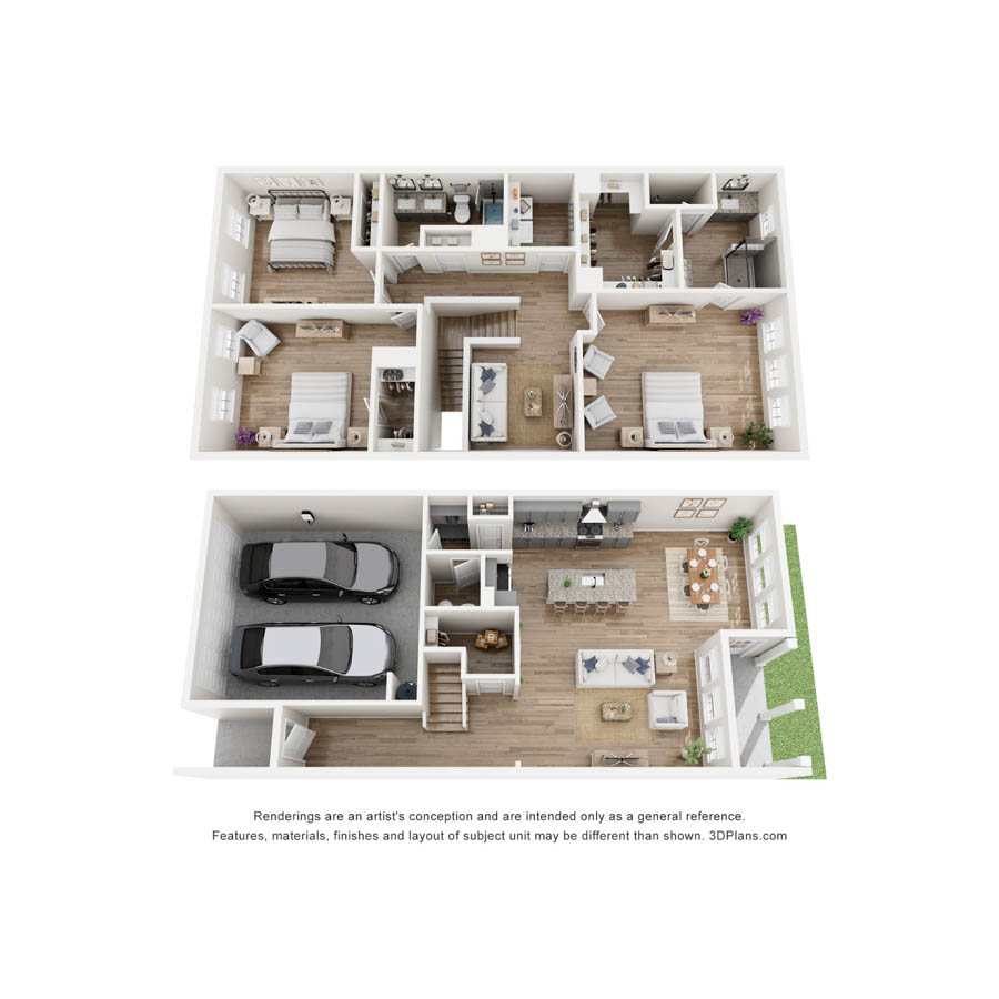 The Bennet - New American floor plan