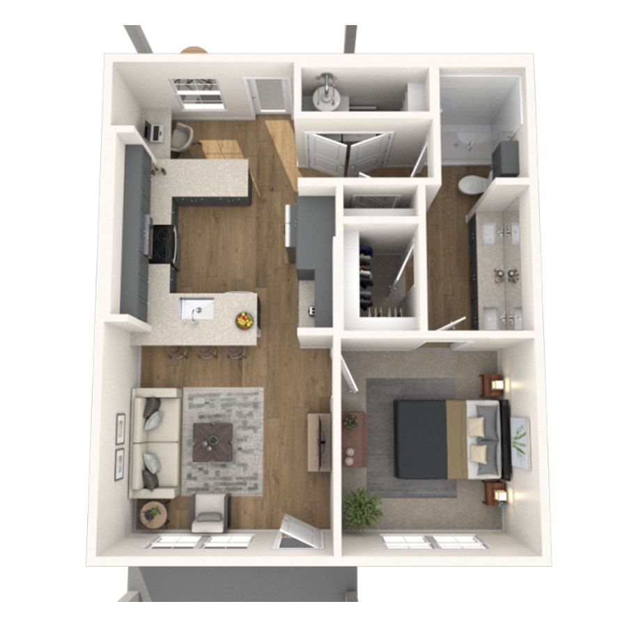 A2 floor plan