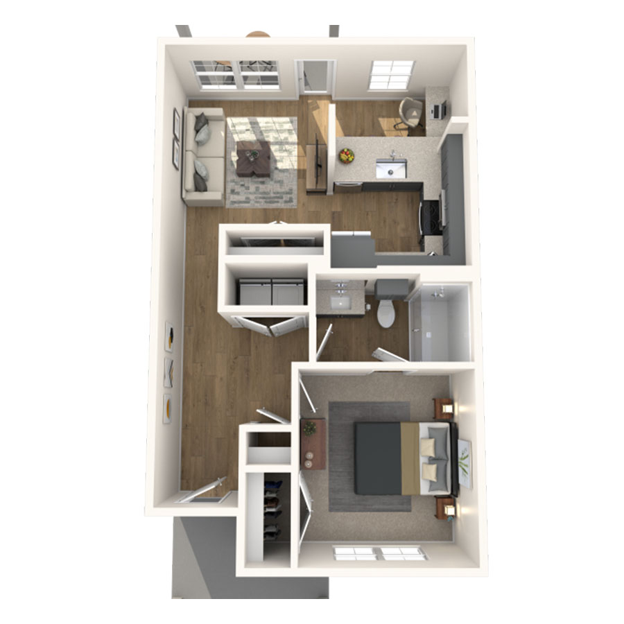 A1 floor plan