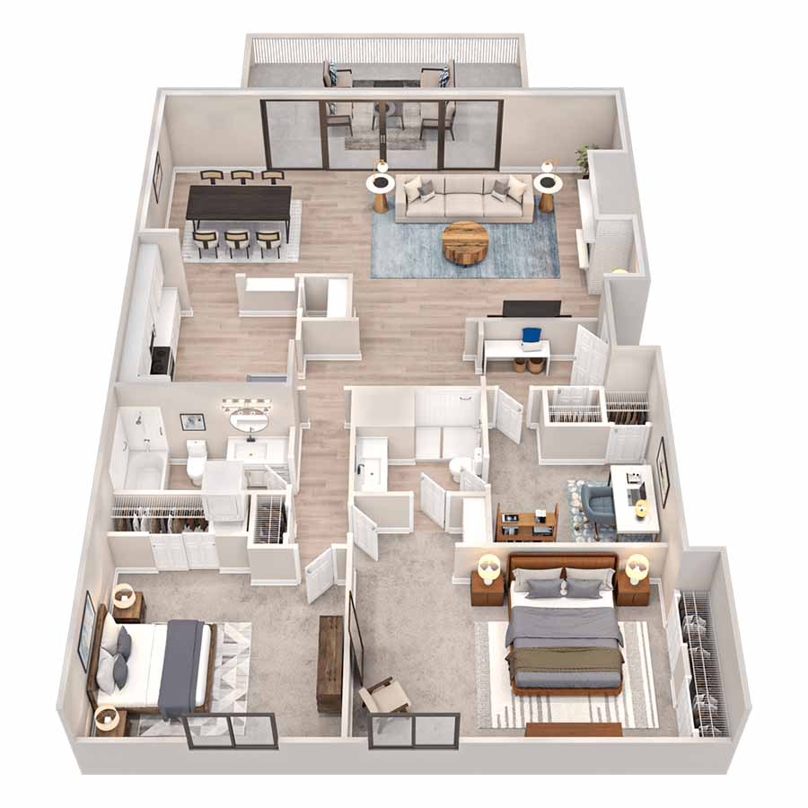 Redbud floor plan