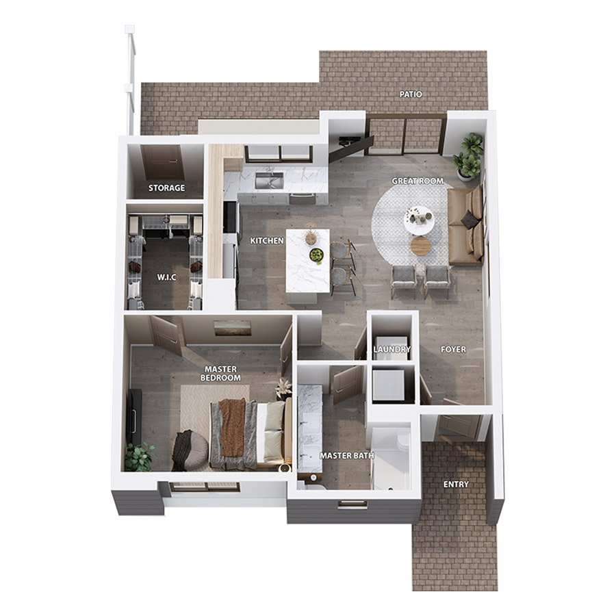 A1 floor plan
