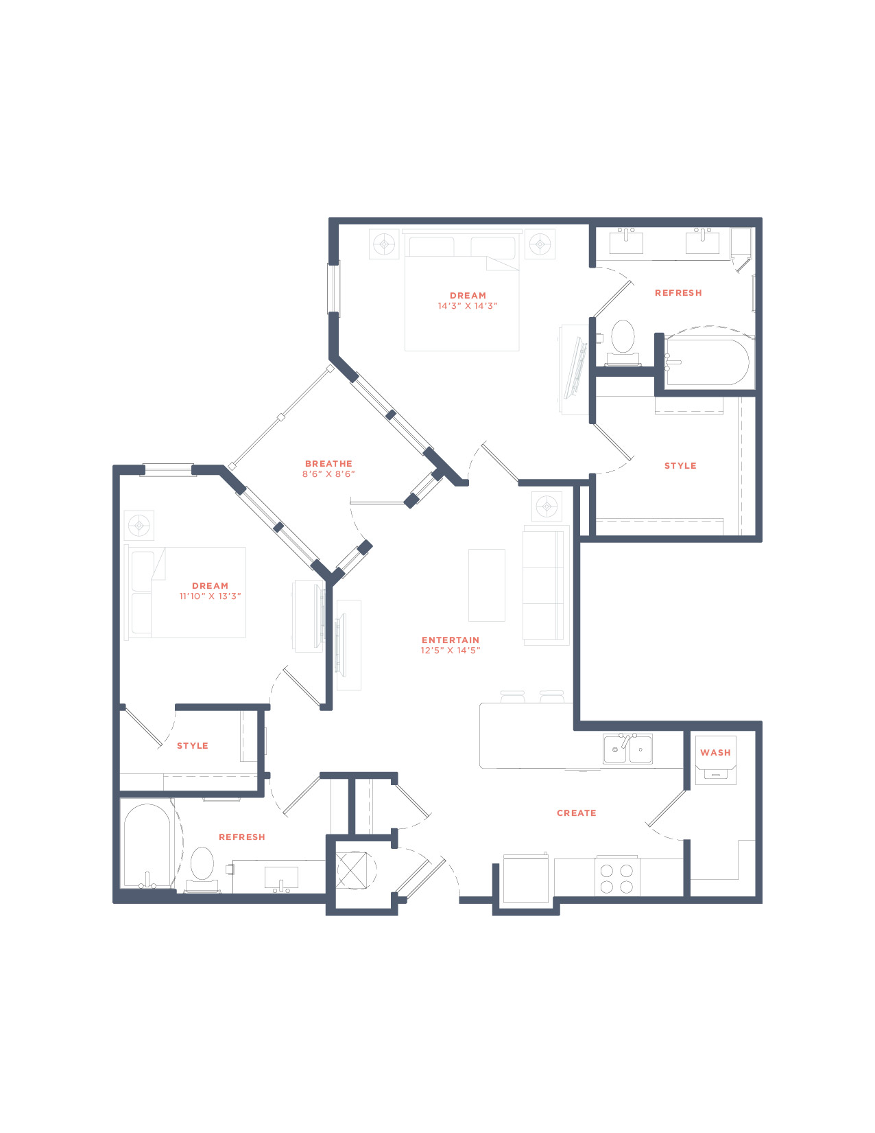 B2 floor plan