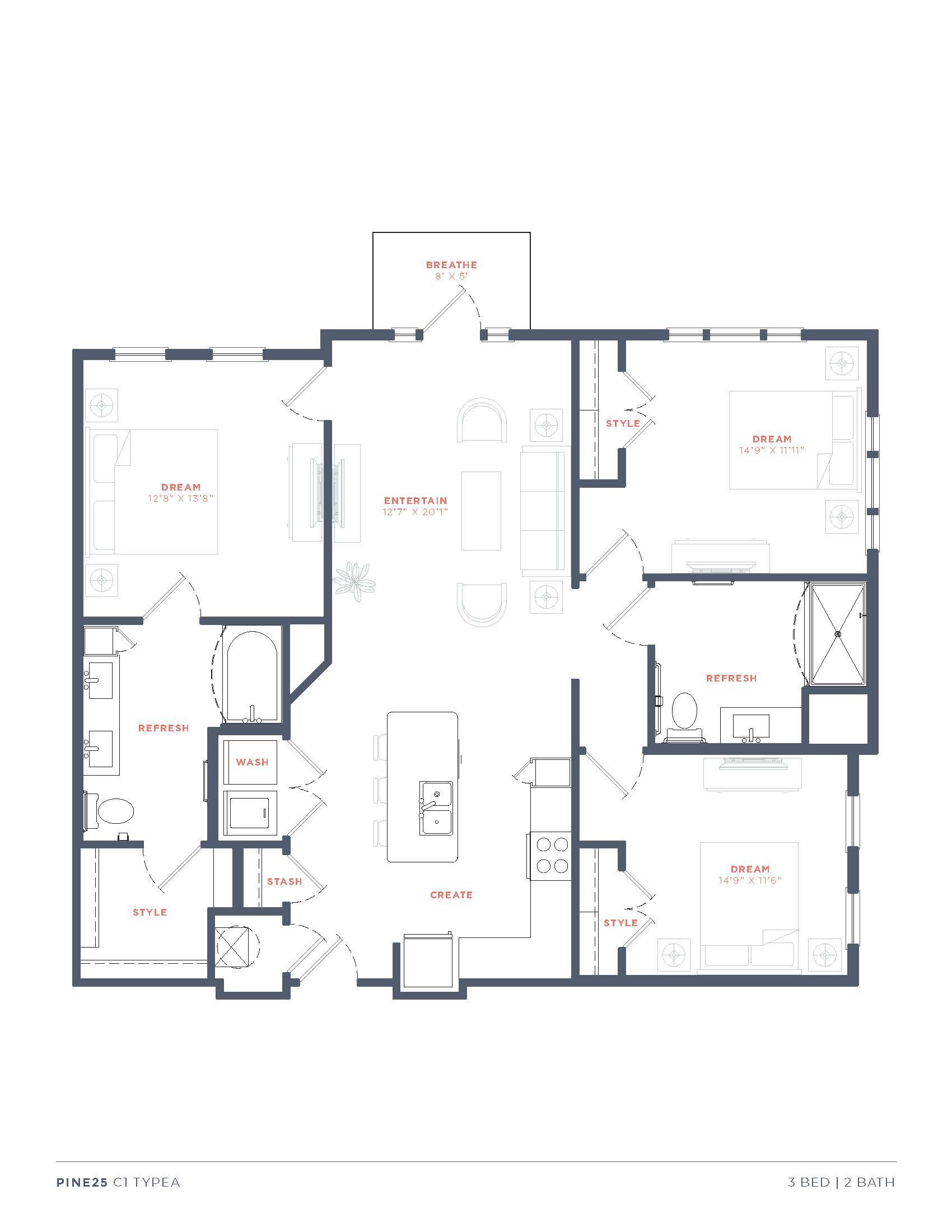 C2 floor plan