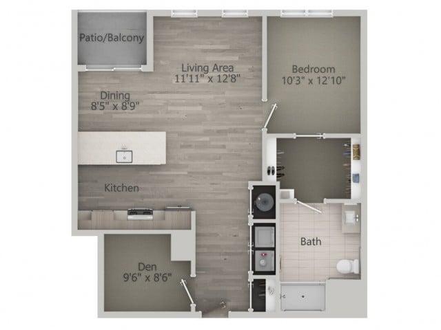 Osterville (1br+d_c-g2) floor plan