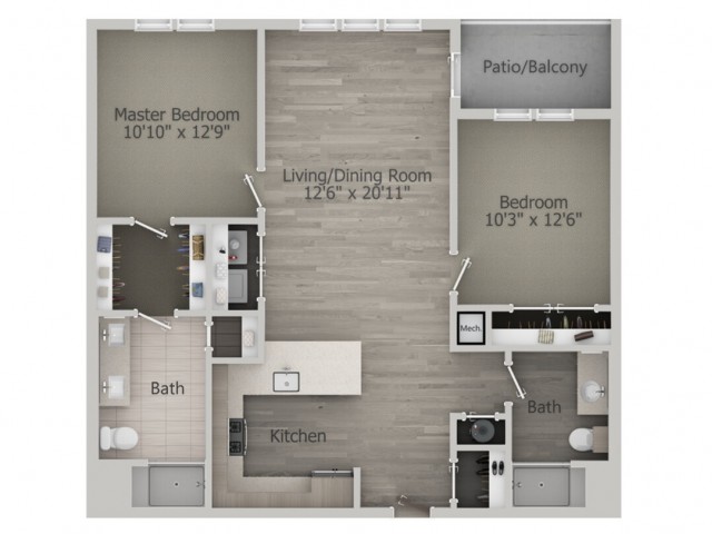 Brewster (2br_b) floor plan